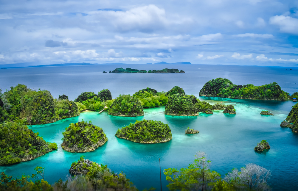 Kepulauan Raja Ampat di Sorong