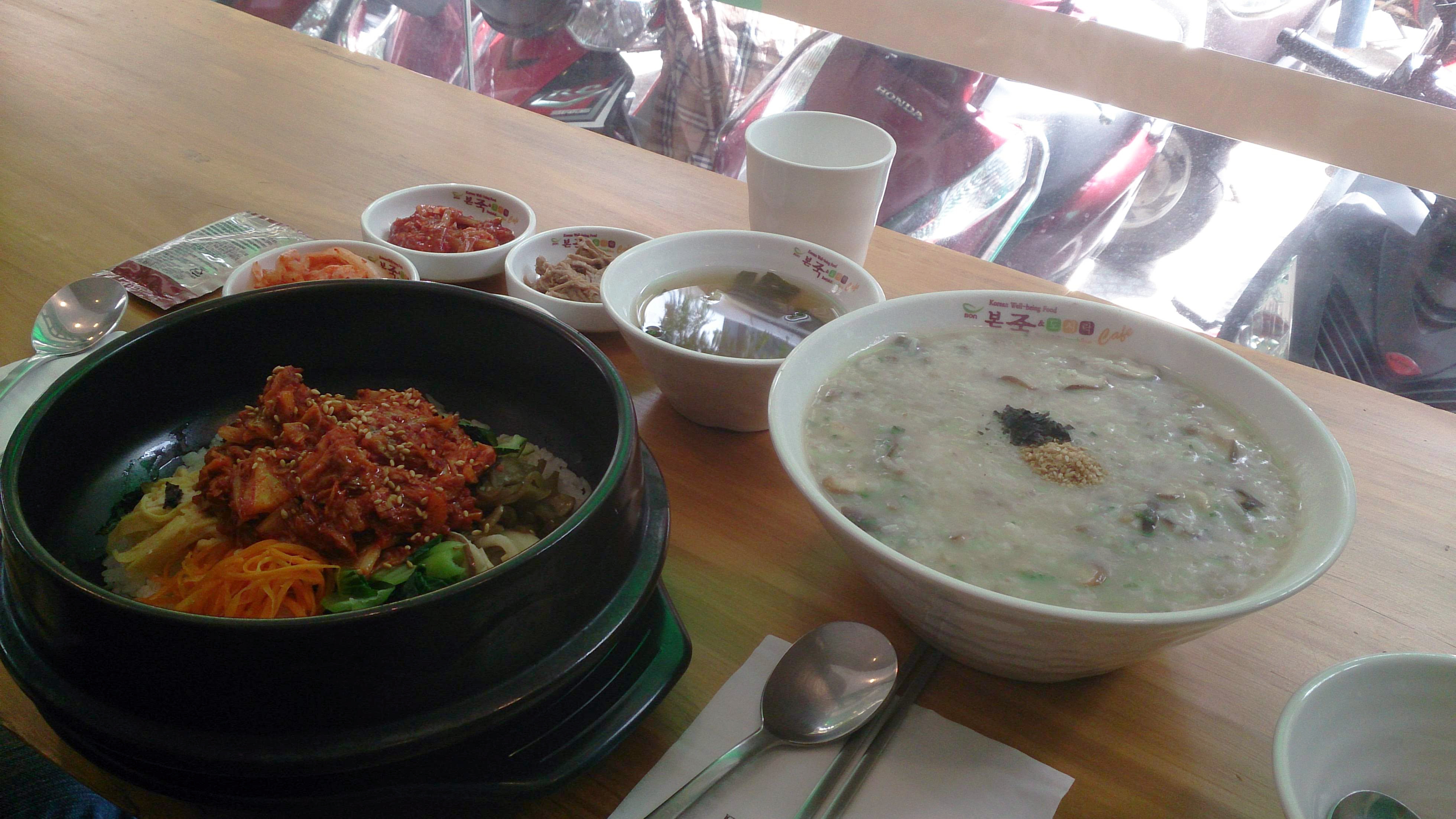 Juk Korea Selatan Bubur Bonjuk Lunch Box Danang Vietnam