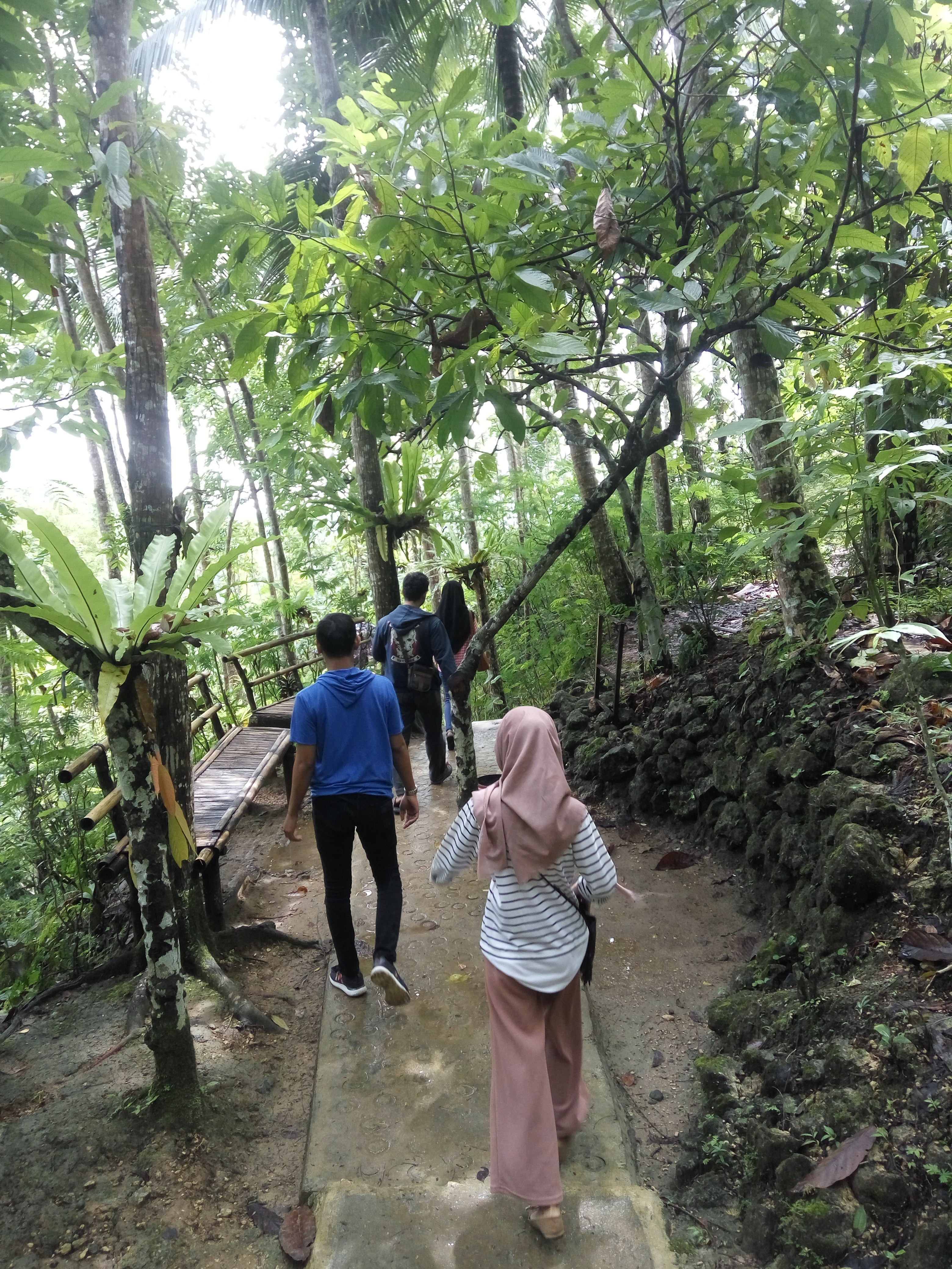 Tangga Menuju Lokasi Air Terjun (c) Siti Hanifah/Travelingyuk